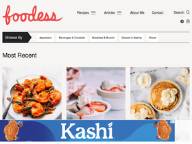 'foodess.com' screenshot