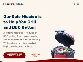 'foodfirefriends.com' screenshot