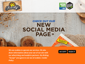 'foodforlife.com' screenshot