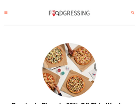 'foodgressing.com' screenshot