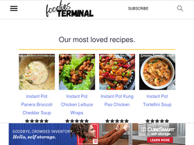 'foodiesterminal.com' screenshot