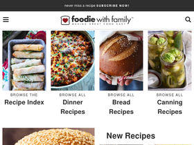 'foodiewithfamily.com' screenshot