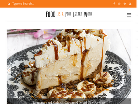 'foodisafourletterword.com' screenshot