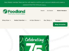 'foodland.com' screenshot