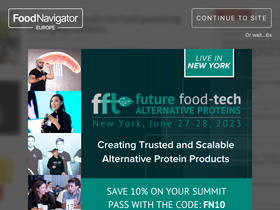 'foodnavigator.com' screenshot