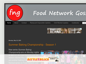 'foodnetworkgossip.com' screenshot