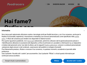 'foodracers.com' screenshot