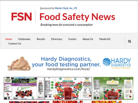 'foodsafetynews.com' screenshot