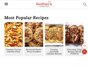 'foodtasia.com' screenshot