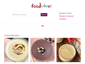 'foodviva.com' screenshot