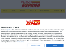 'football-espana.net' screenshot