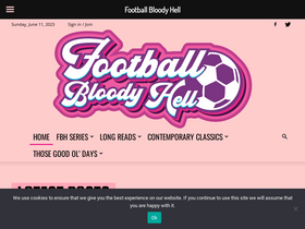 'footballbh.net' screenshot