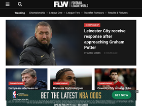 'footballleagueworld.co.uk' screenshot