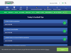 'footballpredictions.net' screenshot