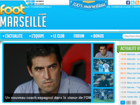 'footmarseille.com' screenshot
