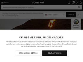 'footshop.fr' screenshot