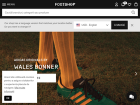 'footshop.ro' screenshot