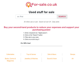 'for-sale.co.uk' screenshot