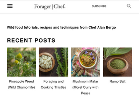 'foragerchef.com' screenshot