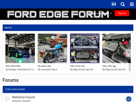 'fordedgeforum.com' screenshot
