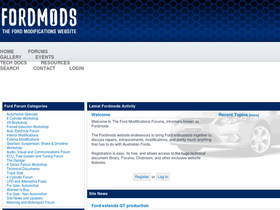 'fordmods.com' screenshot