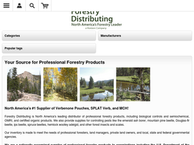 'forestrydistributing.com' screenshot