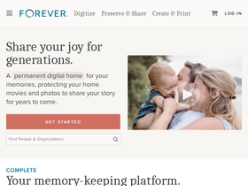 'forever.com' screenshot