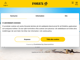 'forex.se' screenshot
