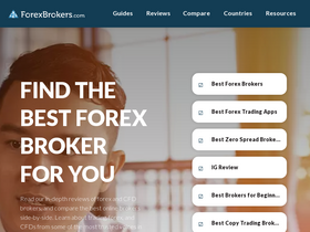 'forexbrokers.com' screenshot