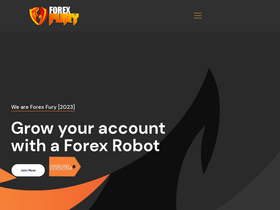 'forexfury.com' screenshot