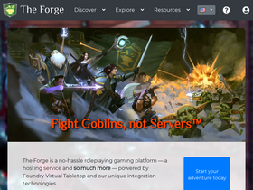 'forge-vtt.com' screenshot