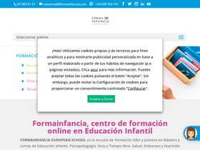 'formainfancia.com' screenshot