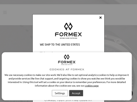 'formexwatch.com' screenshot
