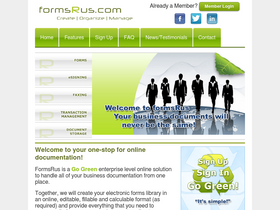 'formsrus.com' screenshot