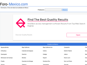 'foro-mexico.com' screenshot
