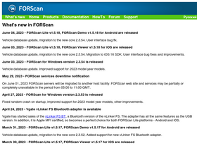 'forscan.org' screenshot