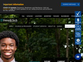 'forsythtech.edu' screenshot