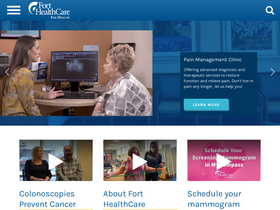 'forthealthcare.com' screenshot