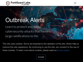'fortiguard.com' screenshot