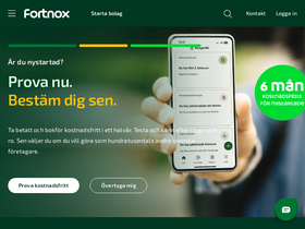 'fortnox.se' screenshot