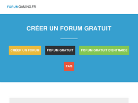 'forumgaming.fr' screenshot