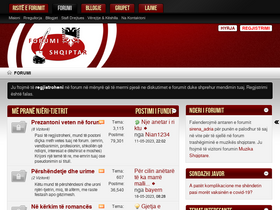 'forumishqiptar.com' screenshot