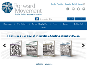 'forwardmovement.org' screenshot