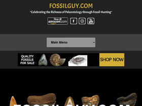 'fossilguy.com' screenshot