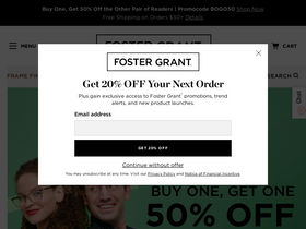 'fostergrant.com' screenshot