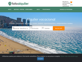 'fotoalquiler.com' screenshot