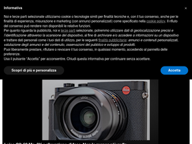 'fotografidigitali.it' screenshot