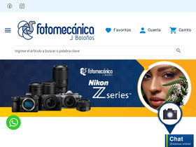 'fotomecanica.mx' screenshot
