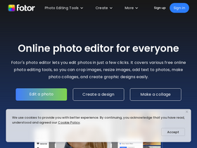 'fotor.com' screenshot