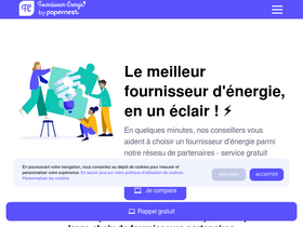 'fournisseur-energie.com' screenshot
